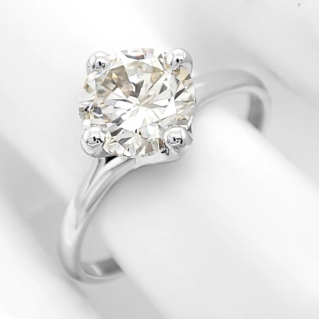 Diamantring 1,51ct + 14Kt Weißgold Wert ca. 12.000 - 15.000€ IGI-Zertifikat