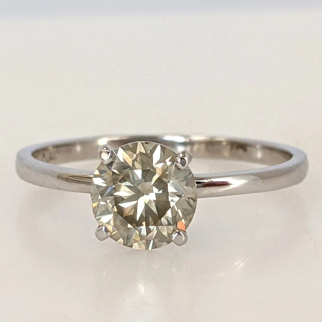 Diamantring 1,13ct + 14Kt Weißgold Wert ca. 5.500€ IGI-Zertifikat
