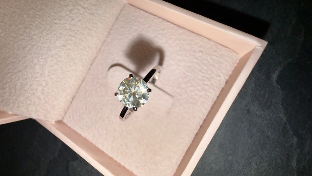 Diamantring 1,13ct + 14Kt Weißgold Wert ca. 5.500€ IGI-Zertifikat